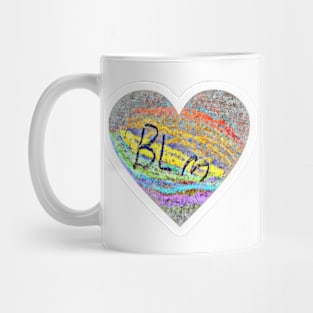 BLM 🖤 Pride - Sticker - Front Mug